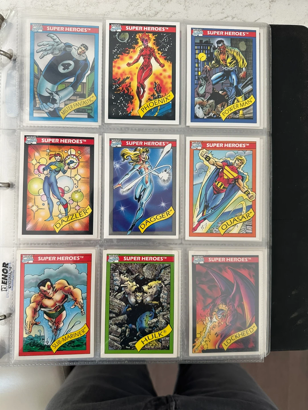 1990 Impel/Marvel Series Trading Cards - photo 2