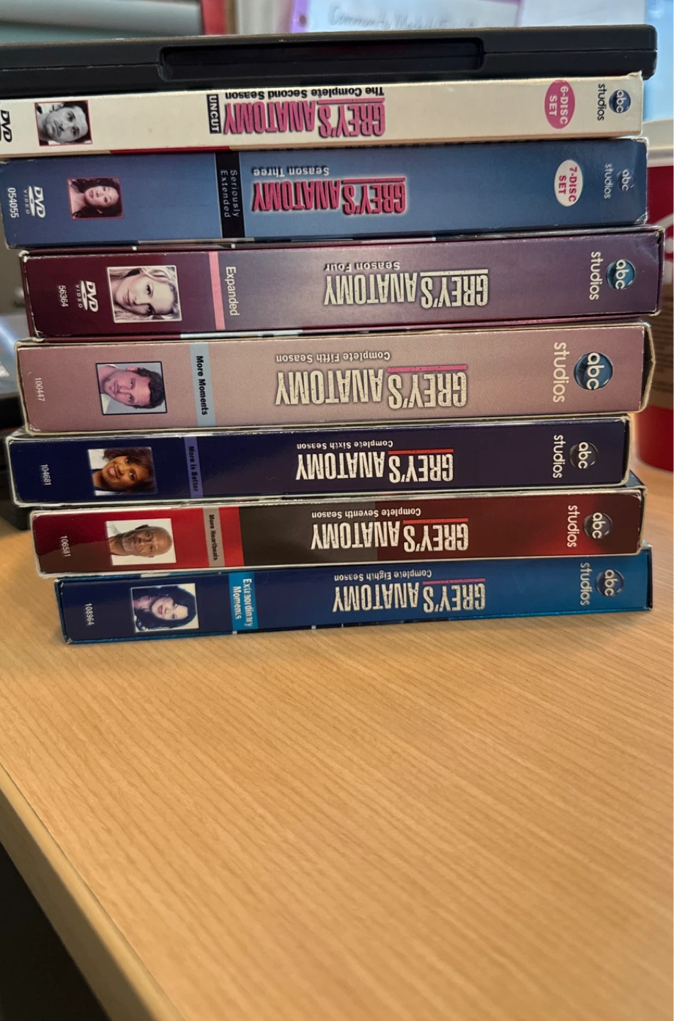 Grey's Anatomy DVD Seasons 1-8