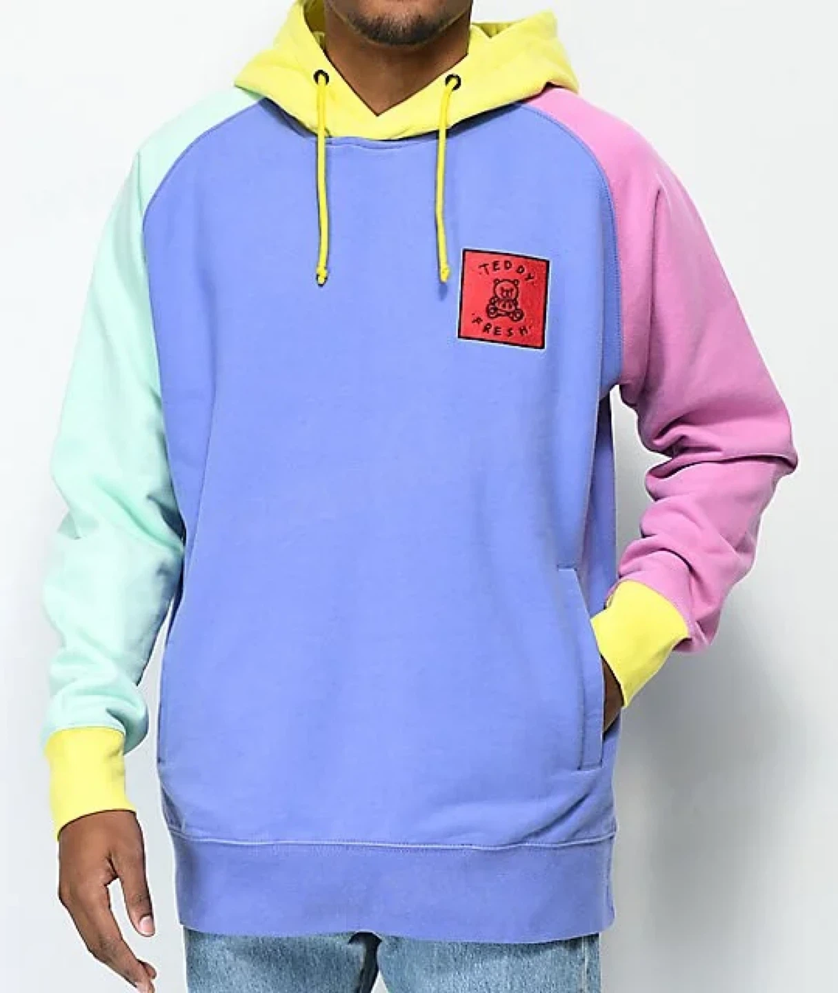 Teddy Fresh Colour Block Hoodie - photo 3