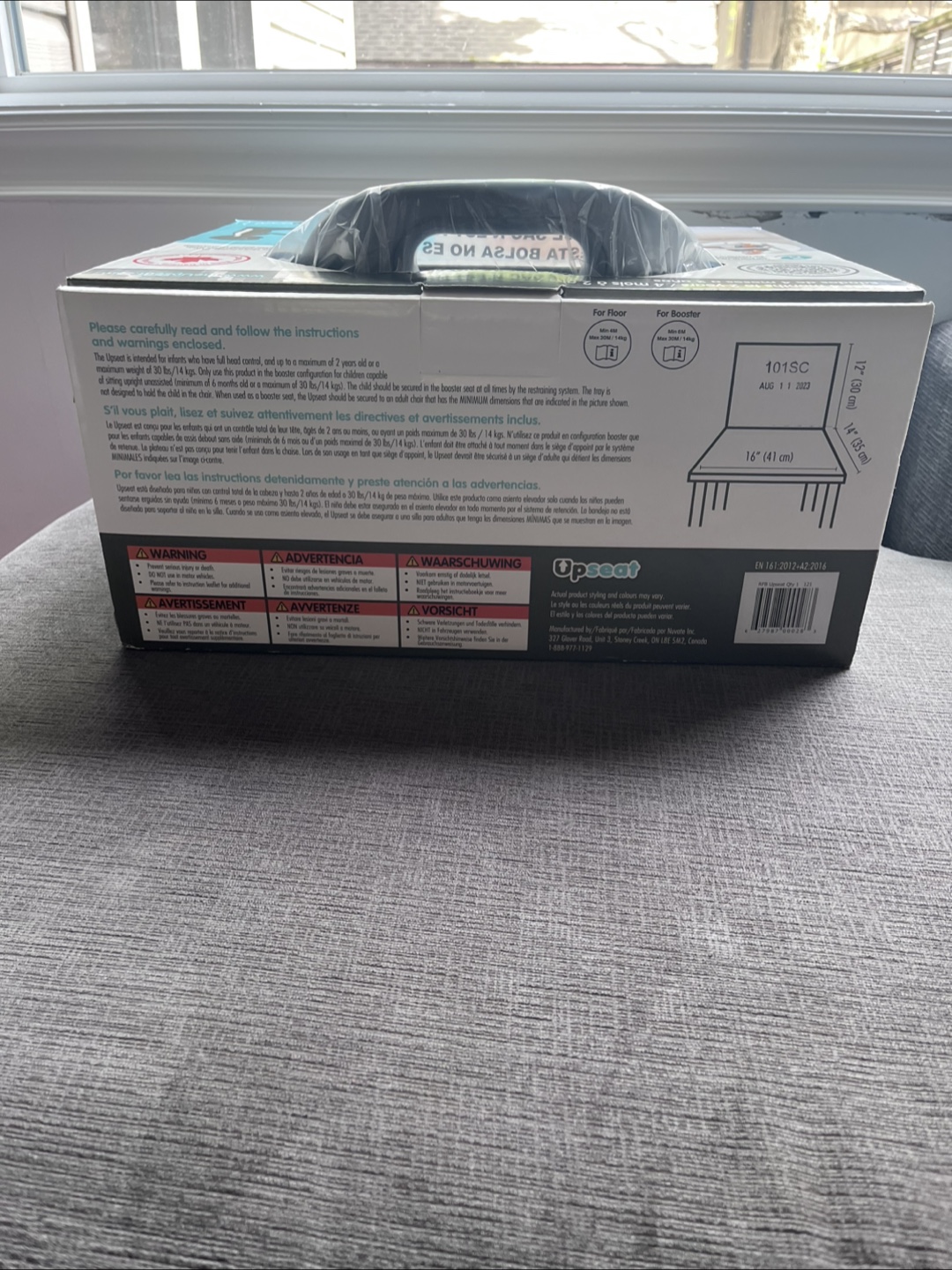 Upseat Baby Seat/ Portable High Chair - photo 3