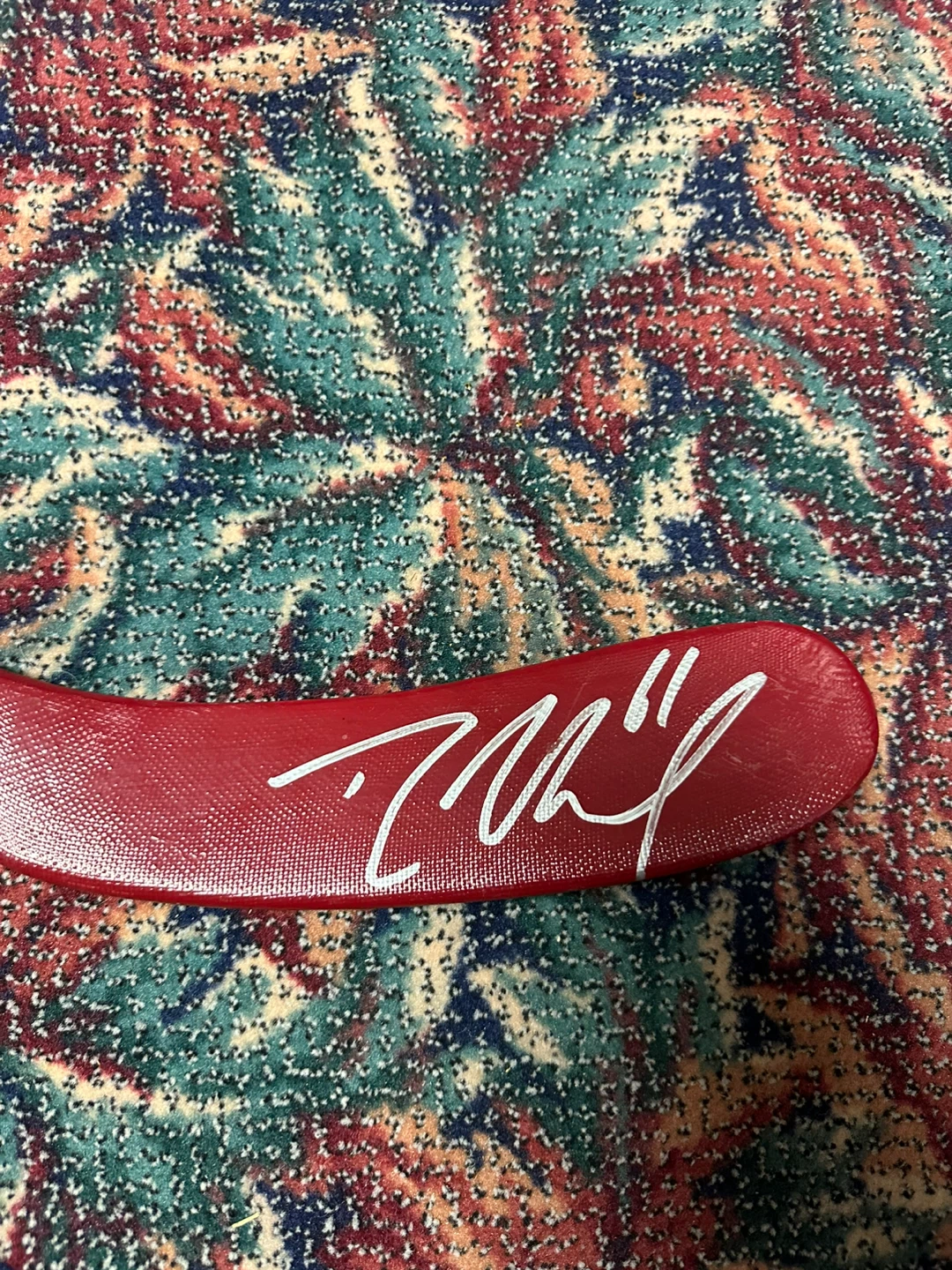 Signed Rick Nash Hockey Memorabilia