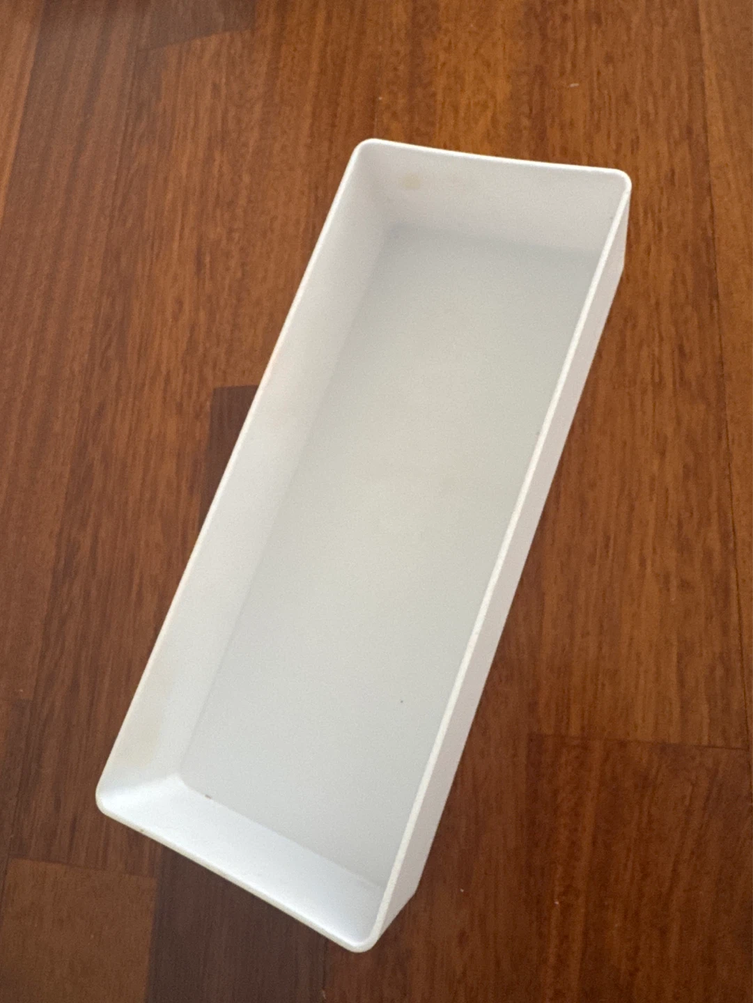 White Plastic Organizer Tray with Compartments - photo 4