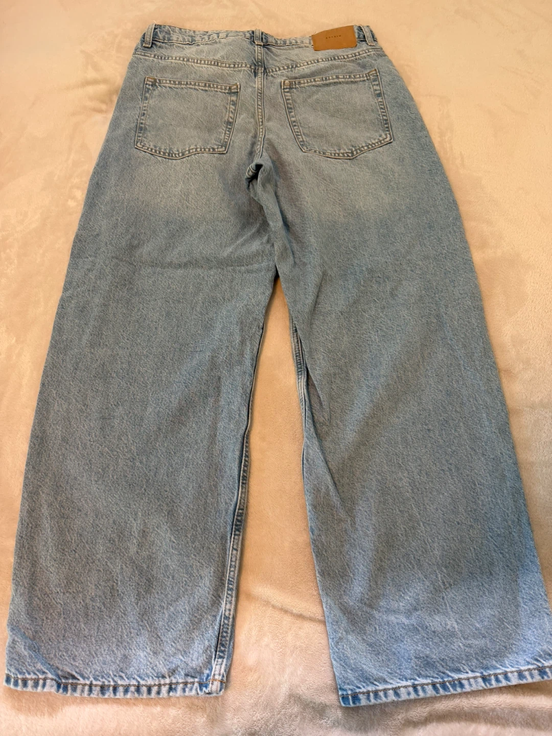 H&M Baggy Loose Fit Jeans - Light Wash Denim - photo 5