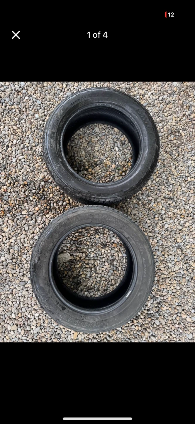 Bridgestone Dueler 255/55R19 Tires (Set of 2) - photo 4