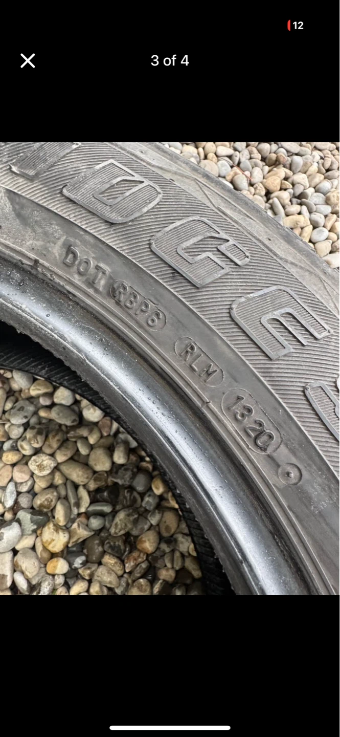 Bridgestone Dueler 255/55R19 Tires (Set of 2) - photo 2