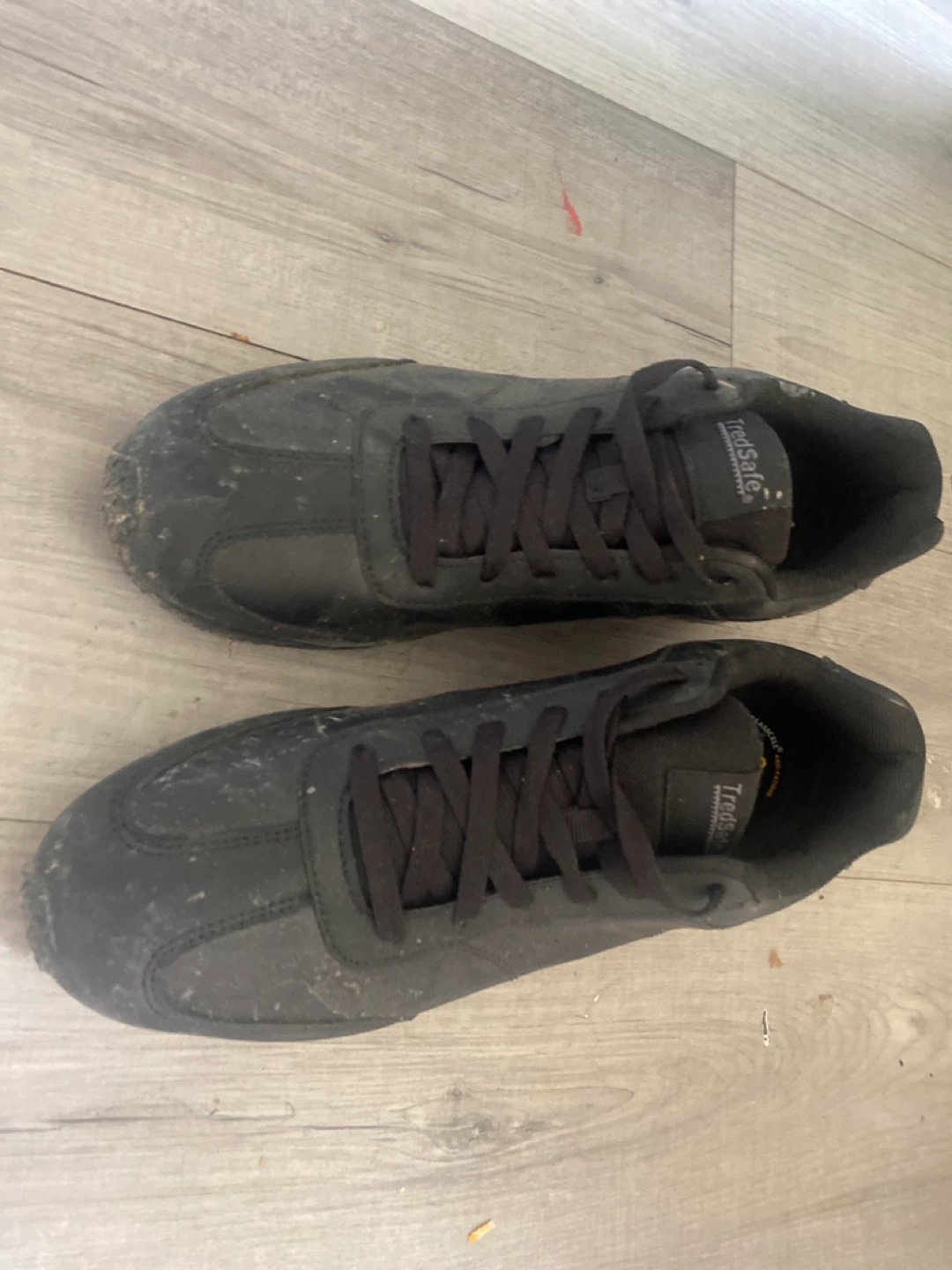 TredSafe Black Work Shoes size 12