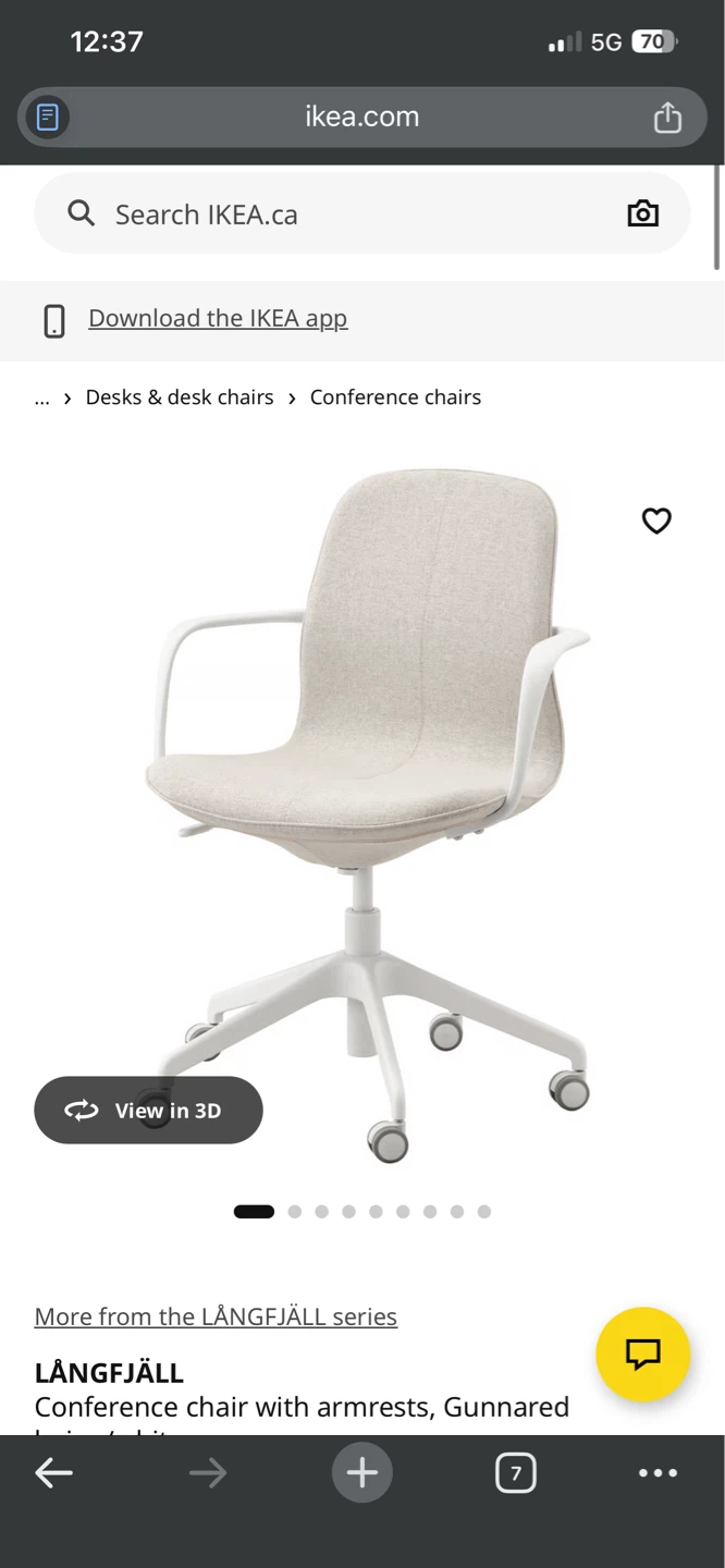 IKEA Langfjall office chair - photo 2