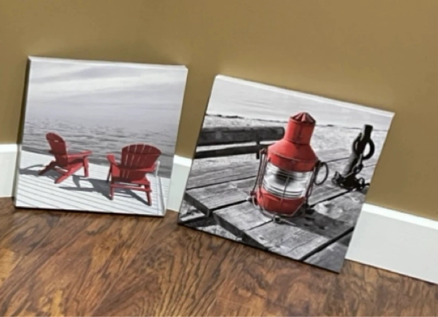Nautical Canvas Prints (Set of 2)