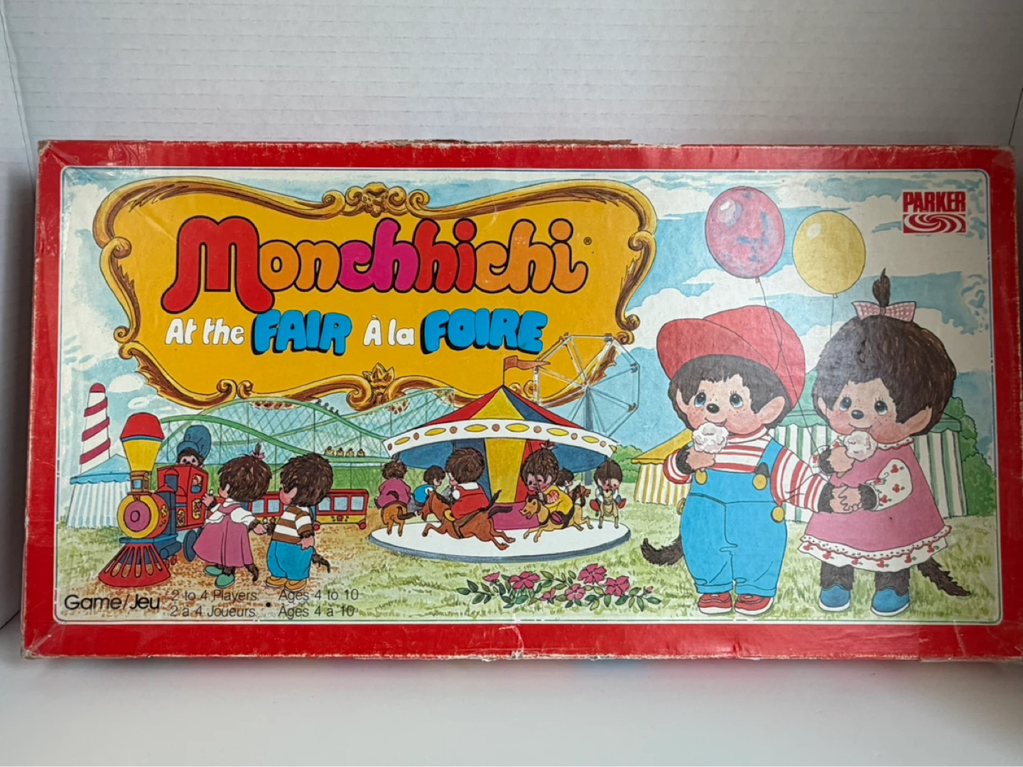 Monchhichi Board Game 1974  Vintage