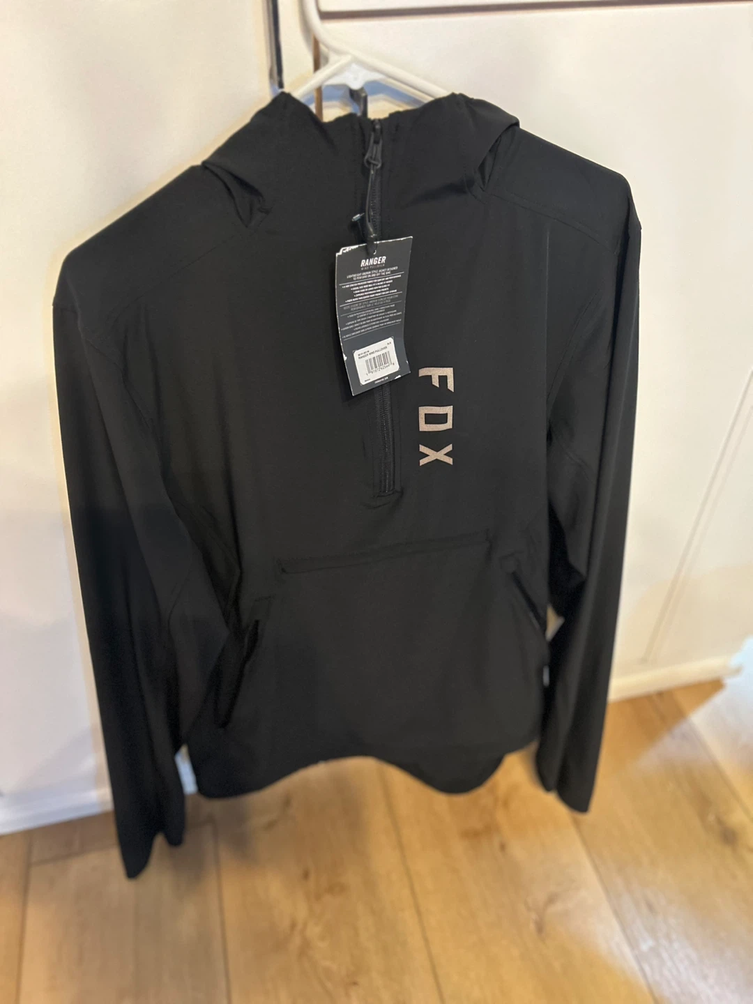Fox Ranger Wind Pullover Jacket - Black - Medium