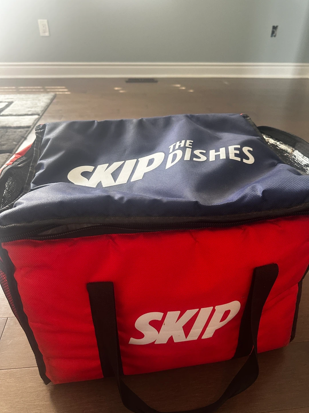 SkipTheDishes Insulated Food Delivery Bag
