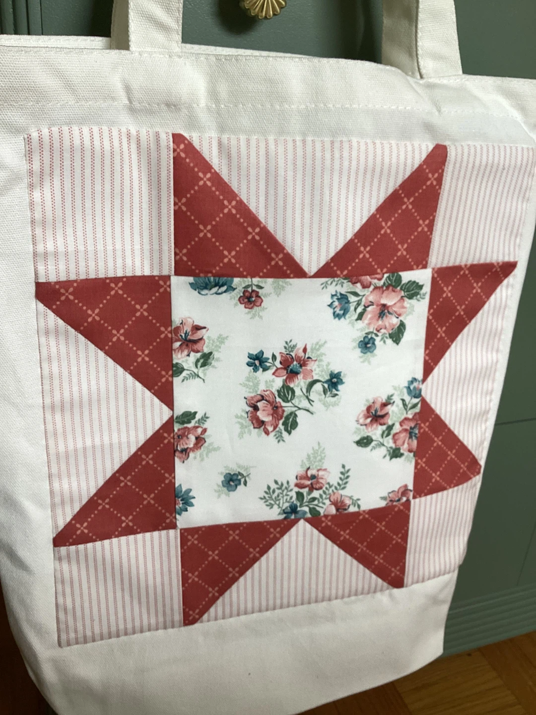 Quilt Block Tote Bag - photo 4