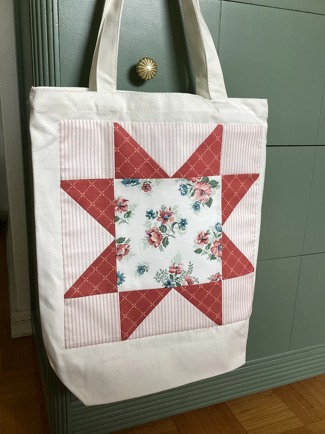 Quilt Block Tote Bag - photo 3