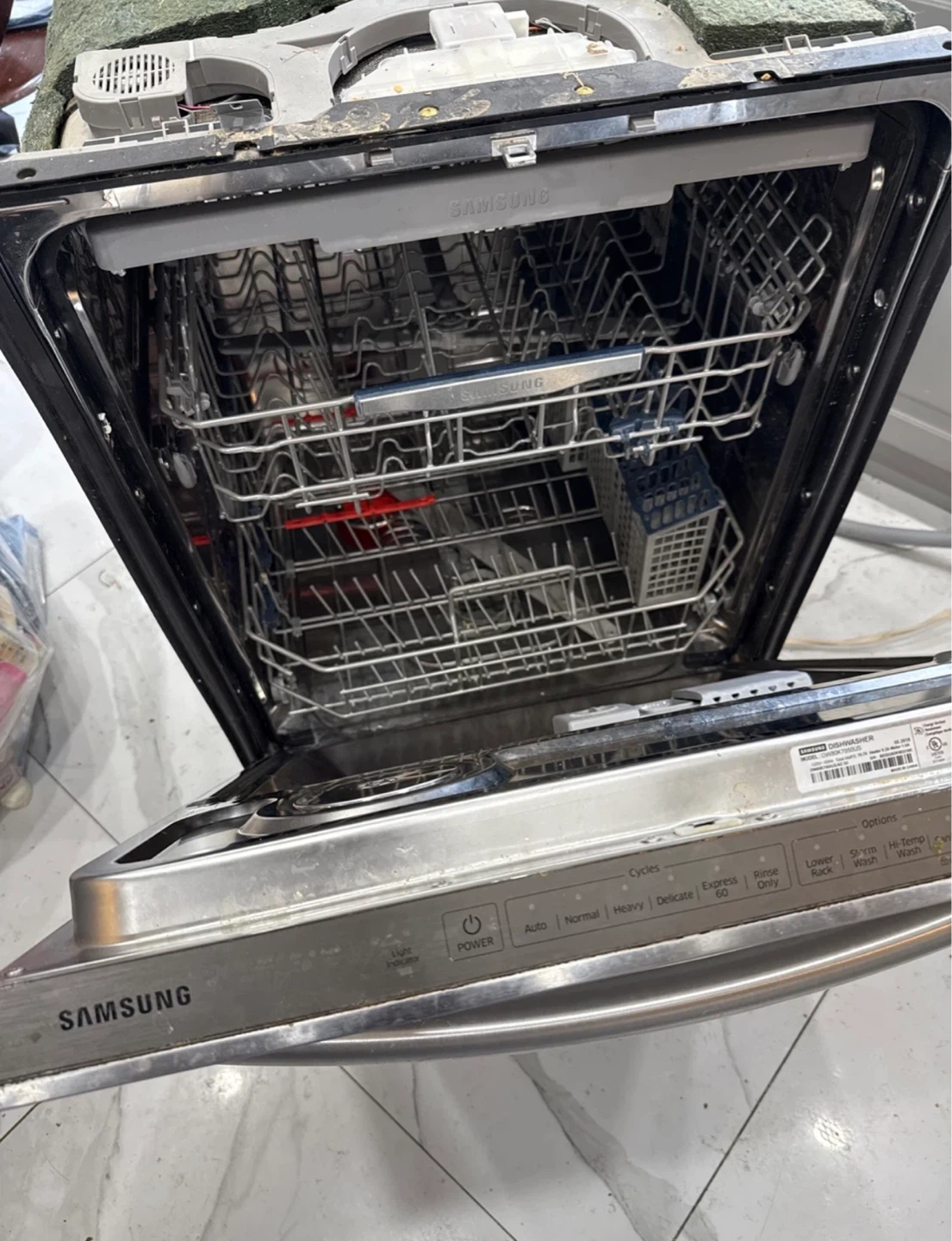 Samsung Stainless Steel Dishwasher - photo 2