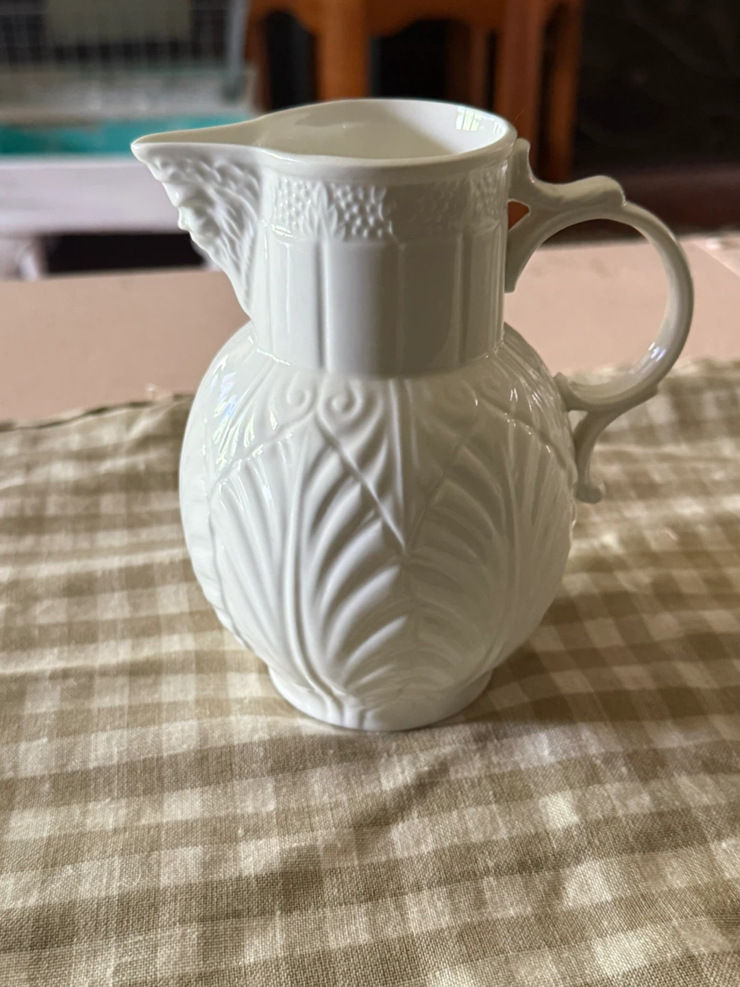Small China pitcher