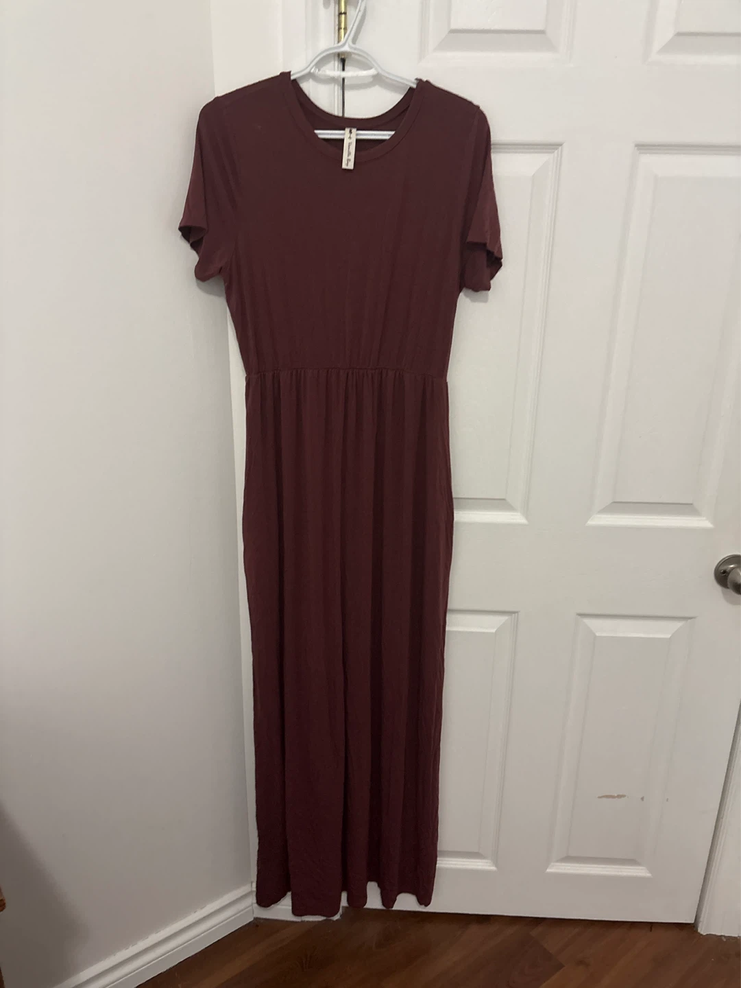 Vanilla Bay Maroon Maxi Dress