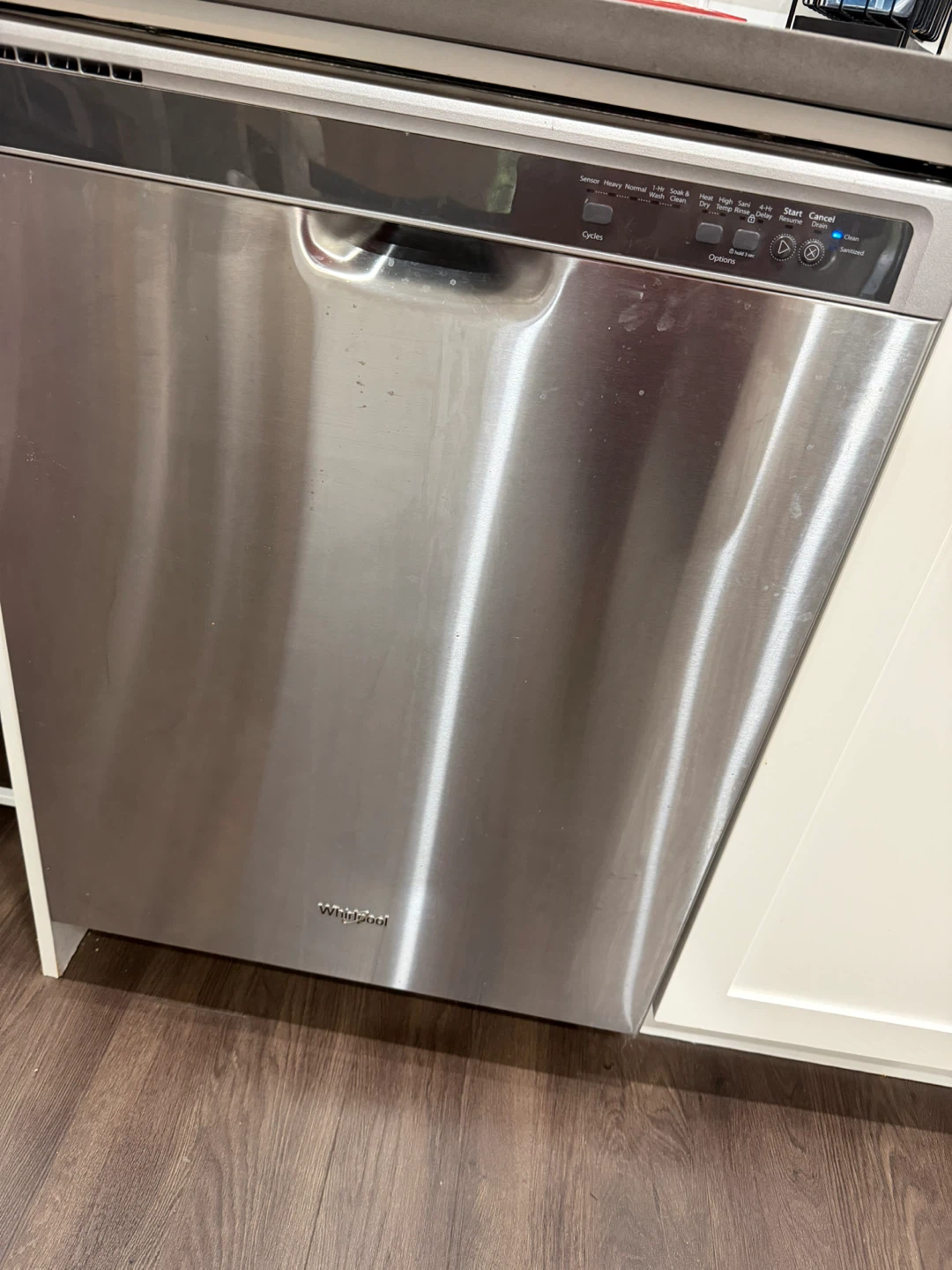Whirlpool Stainless Steel Dishwasher