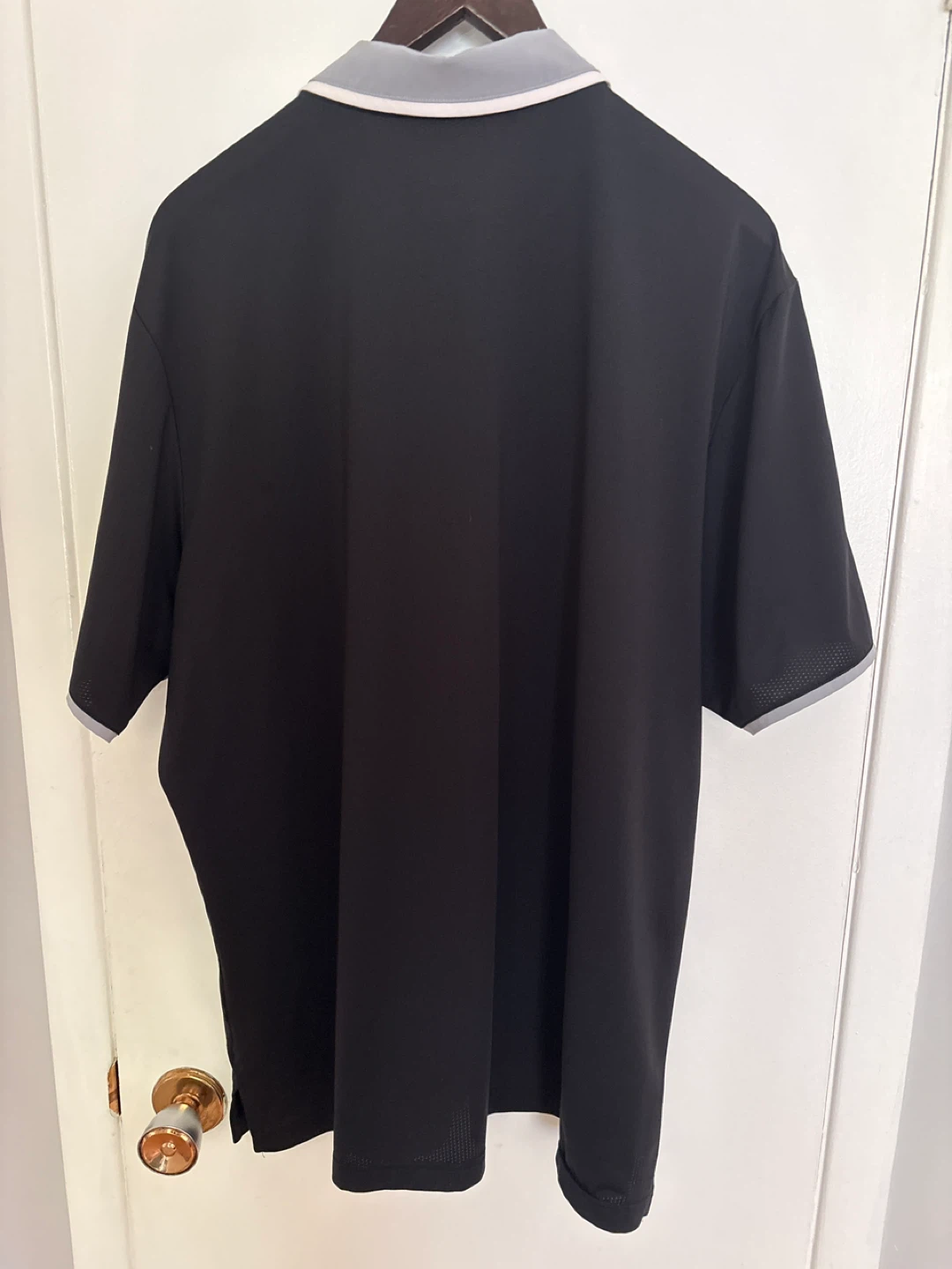 Adidas ClimaCool XL Black TigerTown Council Polo Shirt - photo 4