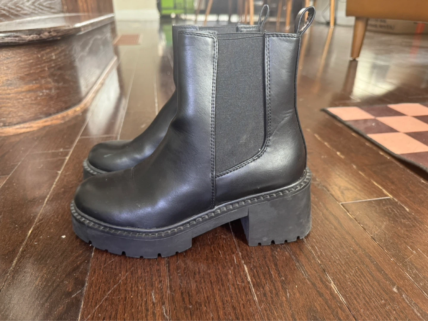 Black Chelsea Boots Steven Madden