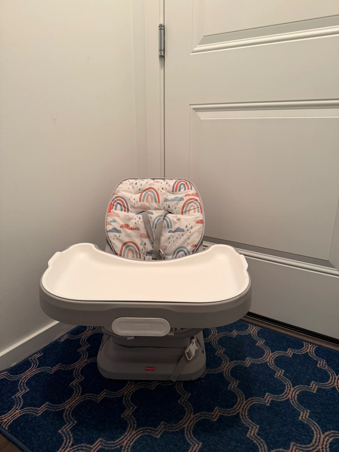 Fisher-Price High Chair with Rainbow Print