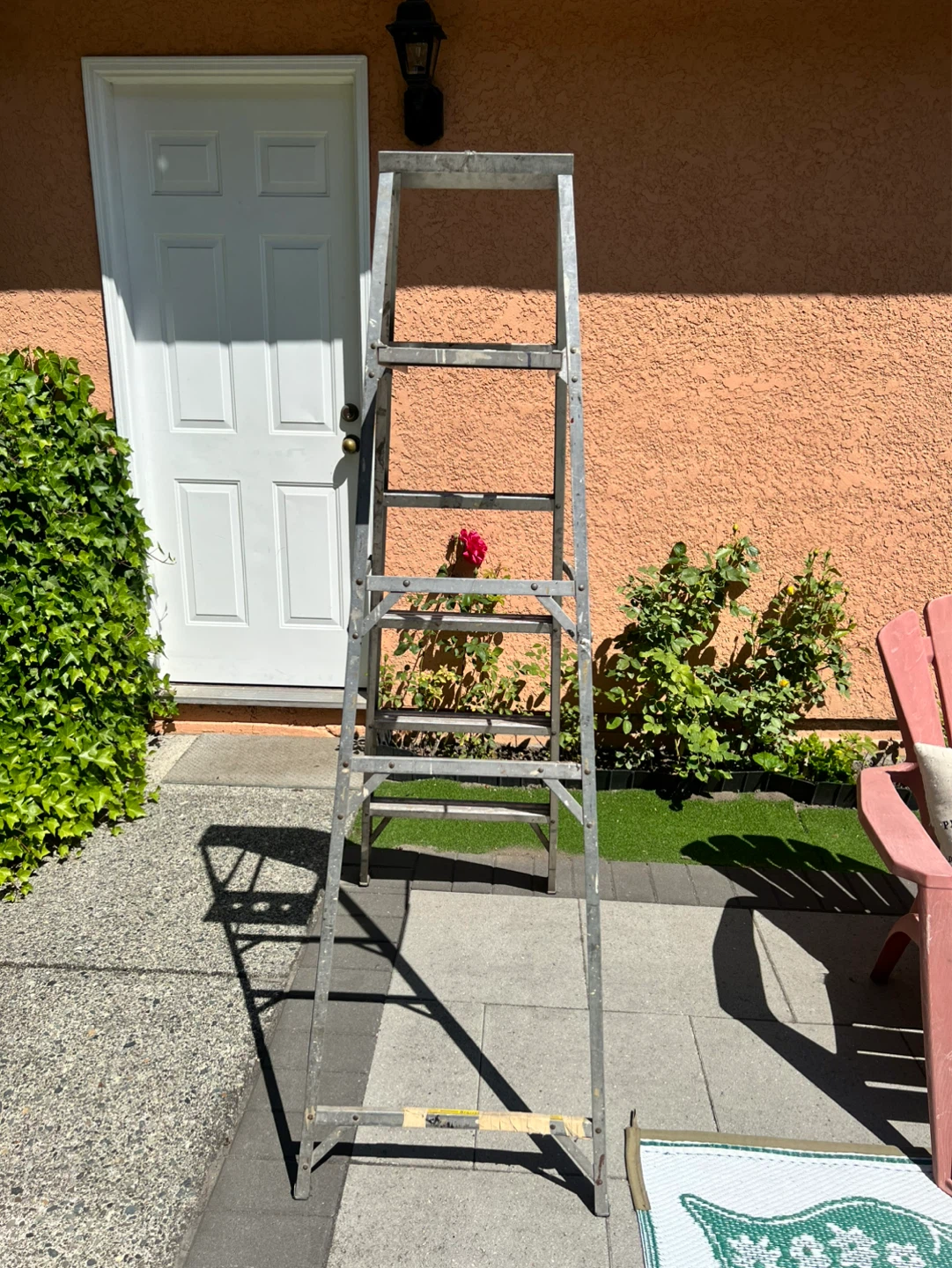 Aluminium 5-Step Ladder, 67” - photo 3