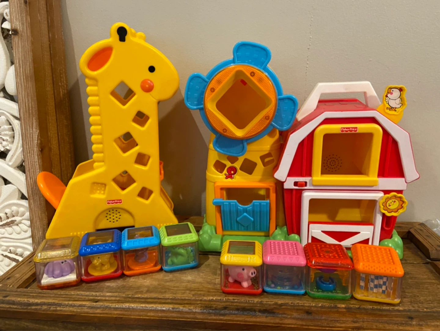 Vintage Peek a Blocks Sets