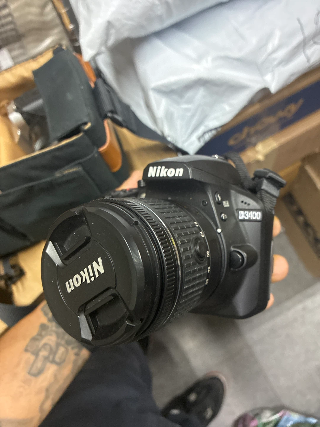 Nikon Camera Bag with Lens - photo 2