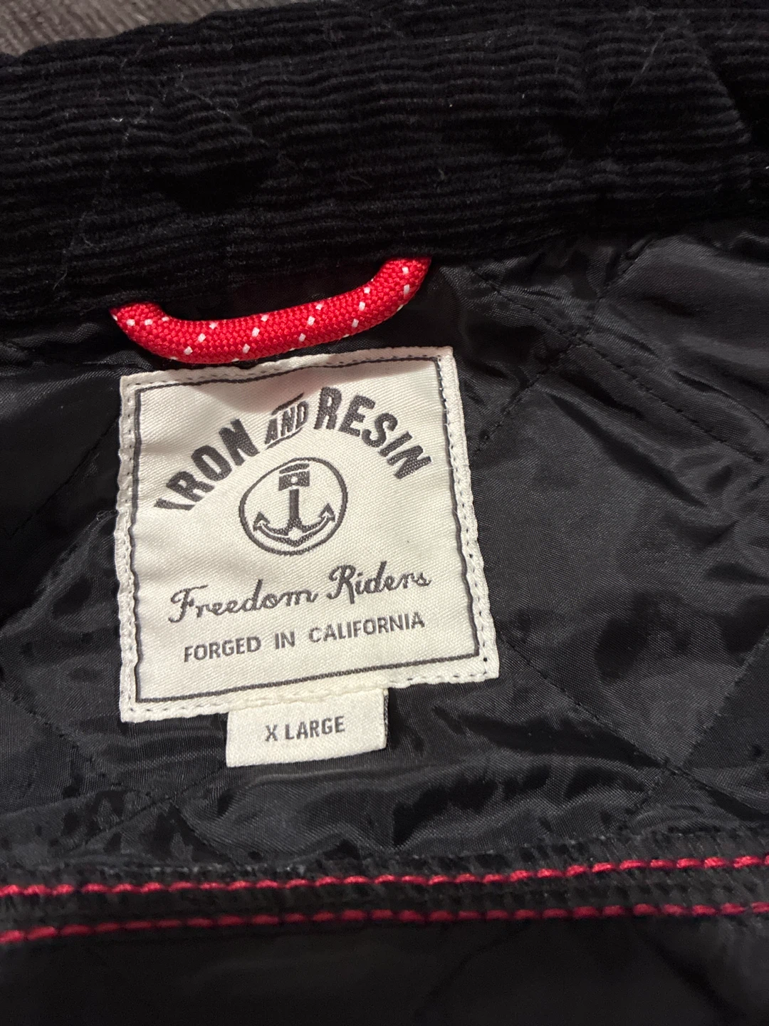 Iron and Resin Corduroy Rambler Jacket XL