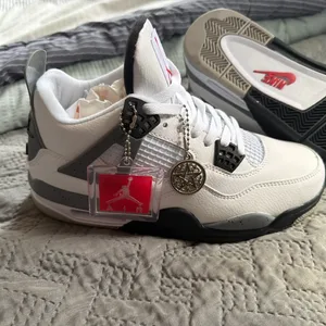 Air Jordan 4 Retro 'White Cement' Men's Shoes