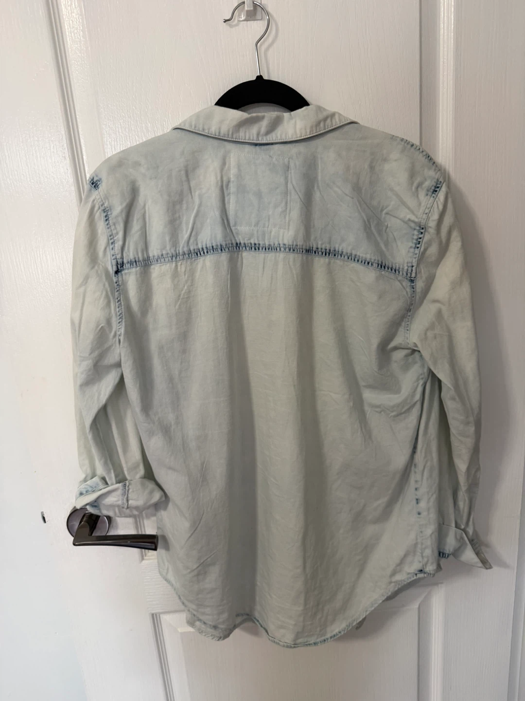 GARAGE Boyfriend Fit Denim Shirt - photo 2