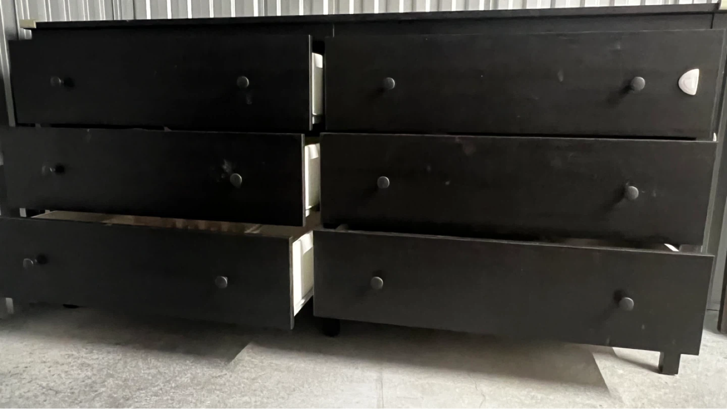 IKEA koppang 6-drawer dresser - Black-brown - photo 3