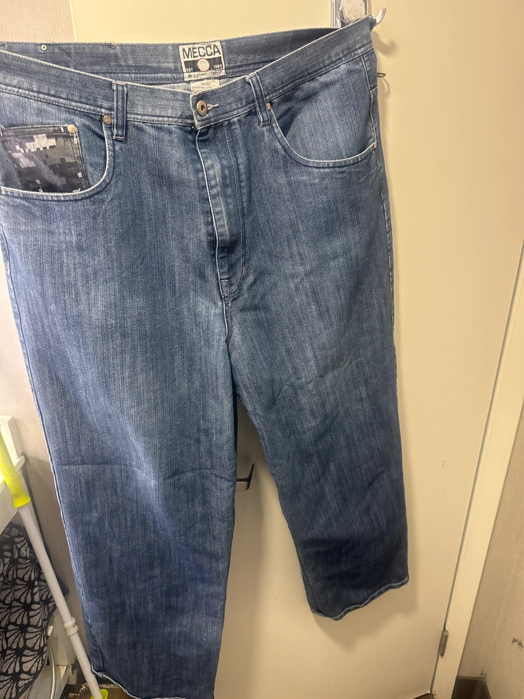 MECCA Jeans Size 38/32 - Blue Denim