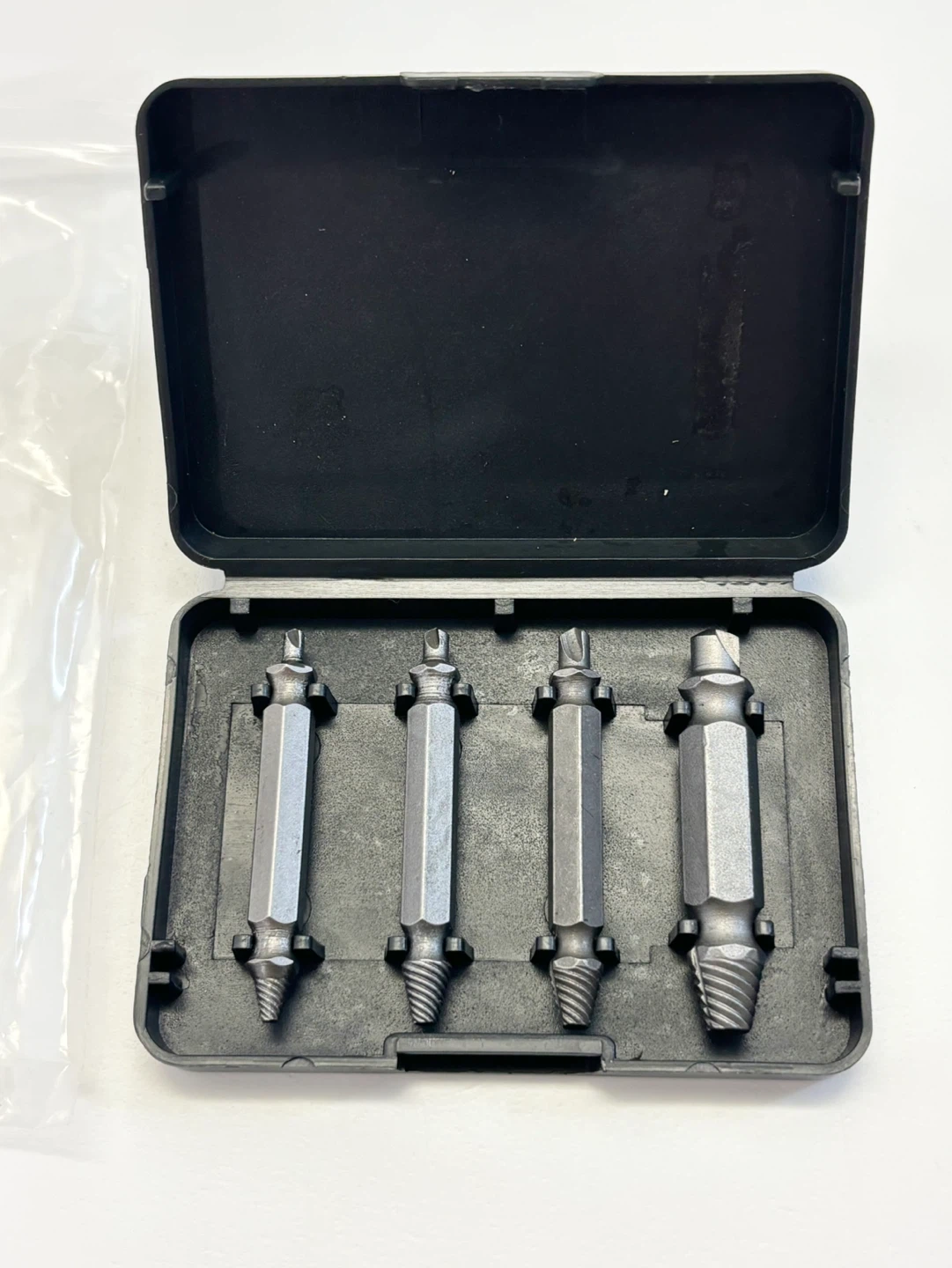 Damaged Screw Extractor Drill Bit Set 4 piece