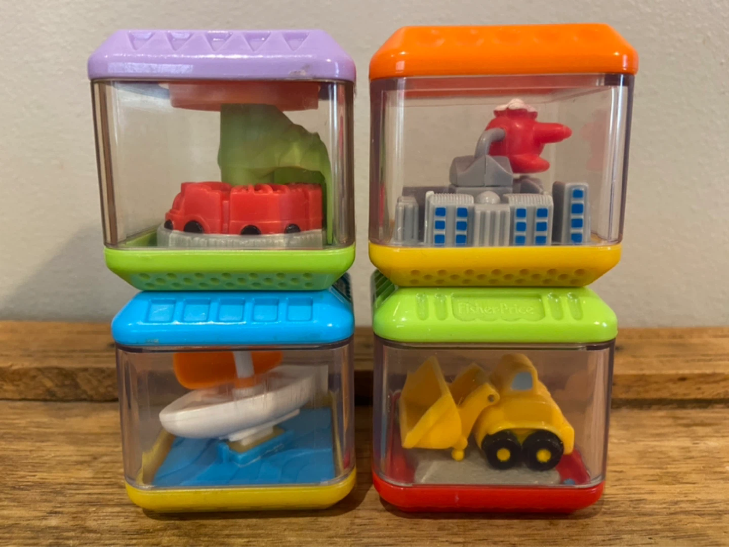 Fisher price Peek a Blocks Vehicles