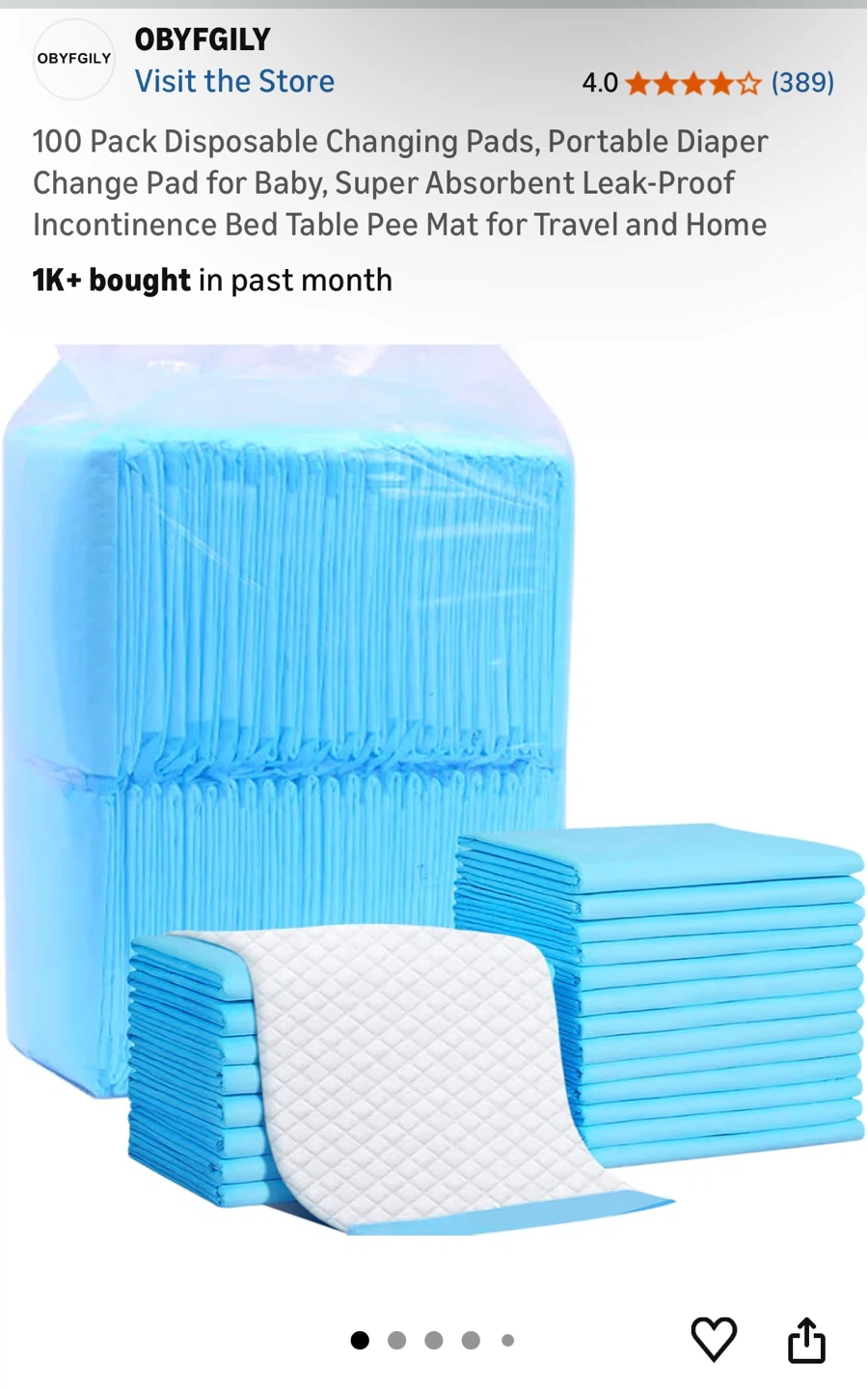 Changing Pads