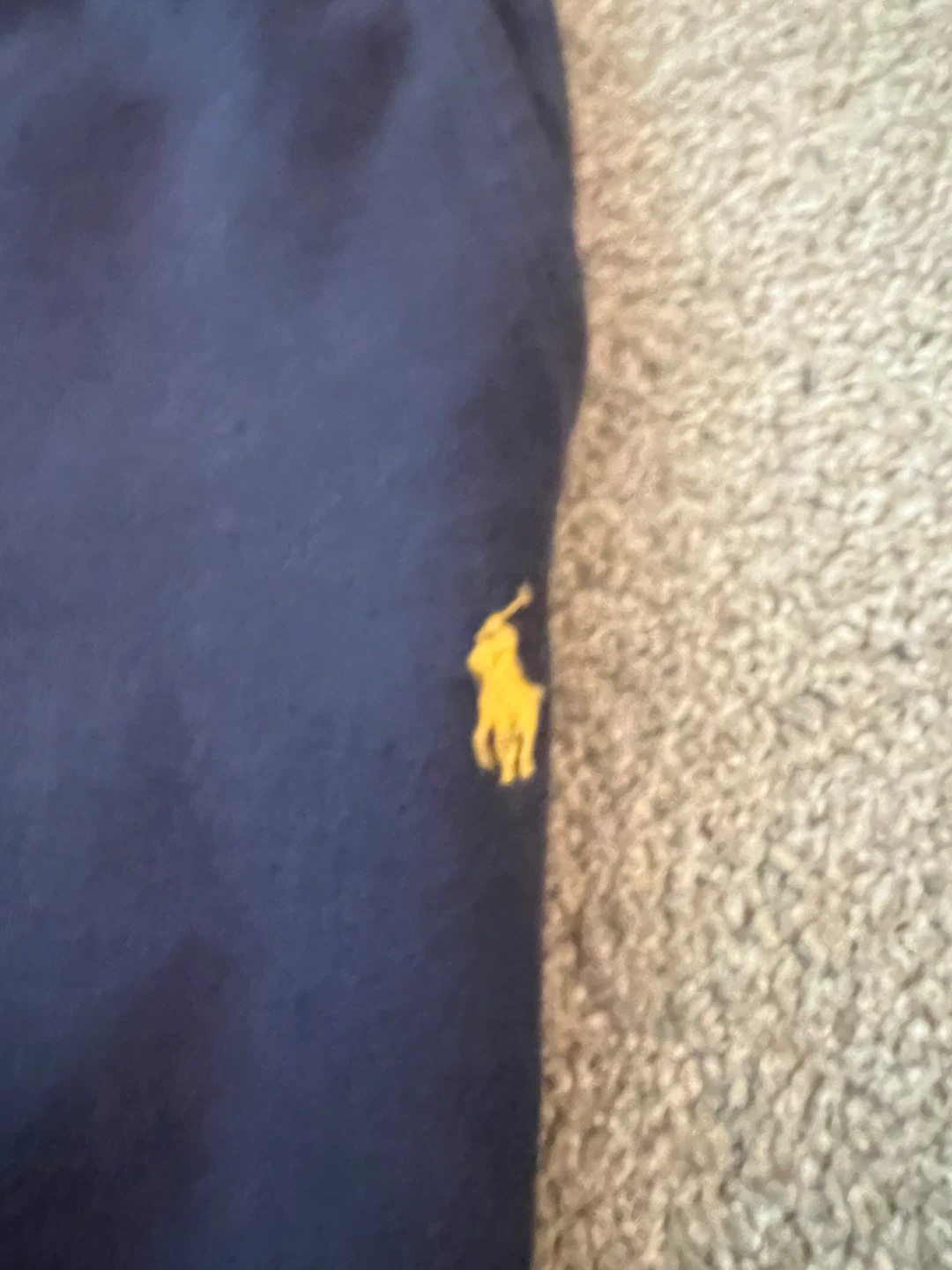 Polo Ralph Lauren Navy Sweatpants Size S - photo 2