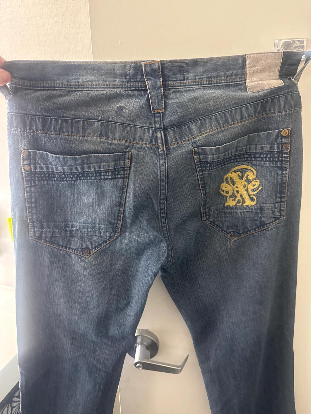 Exhaust Jeans Co. Men's Blue Denim Jeans Size 38 - photo 3