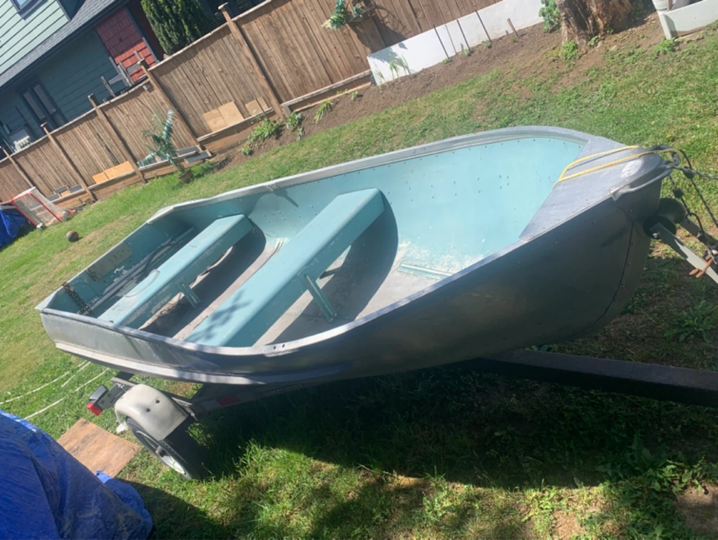 Sears Aluminum Fishing Boat - photo 2