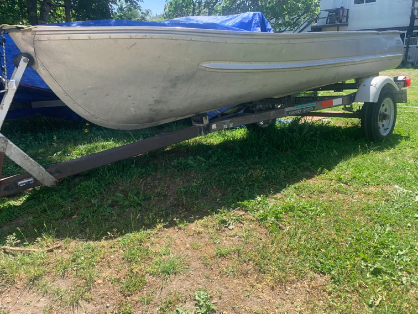 Sears Aluminum Fishing Boat - photo 4