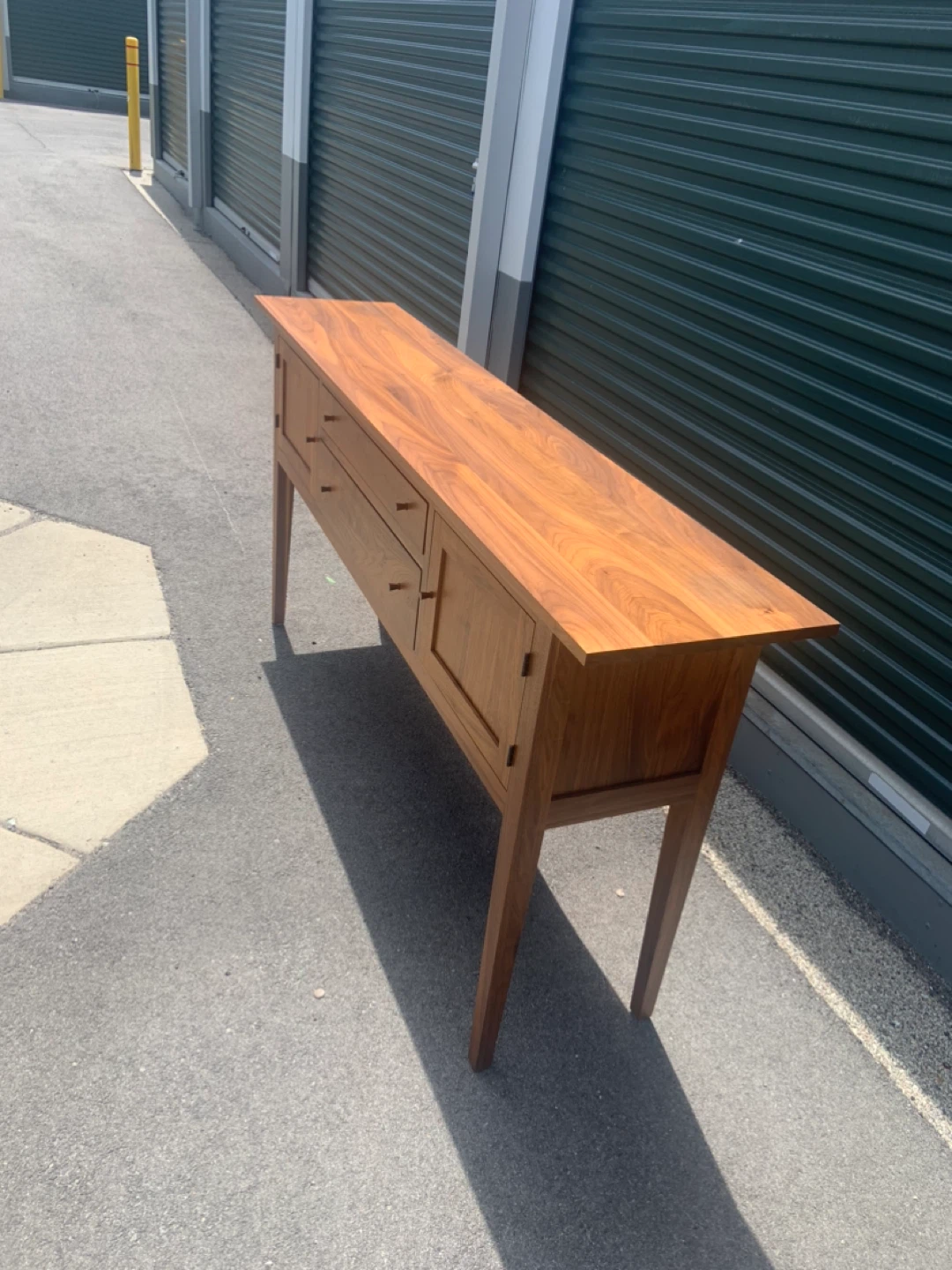 Wooden Console Table - photo 3