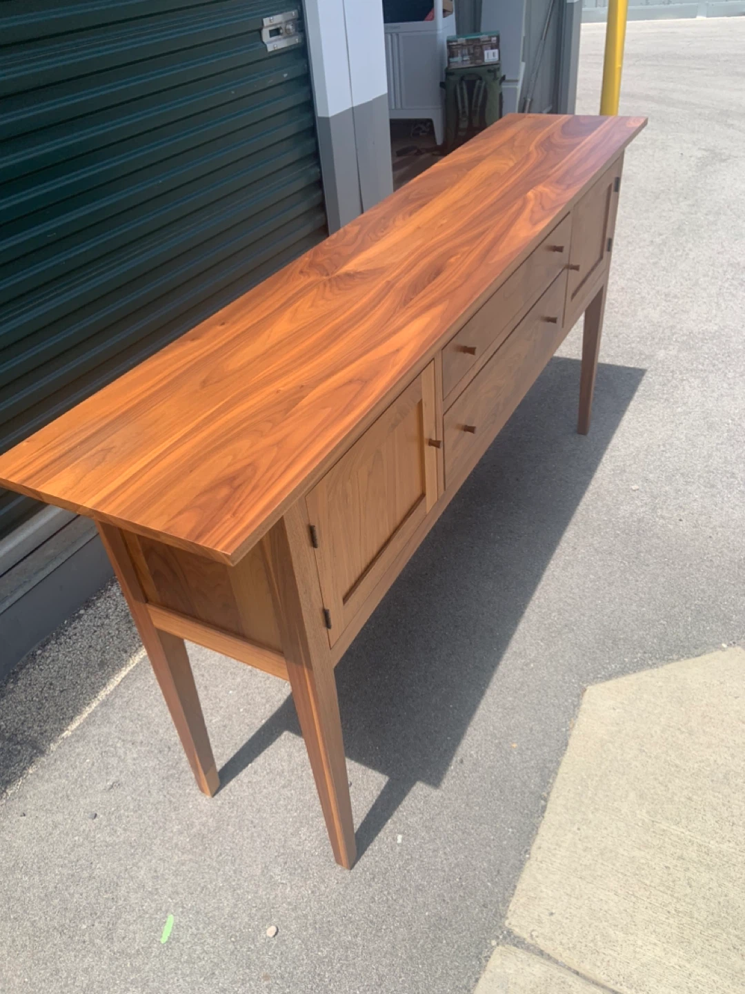 Wooden Console Table - photo 2