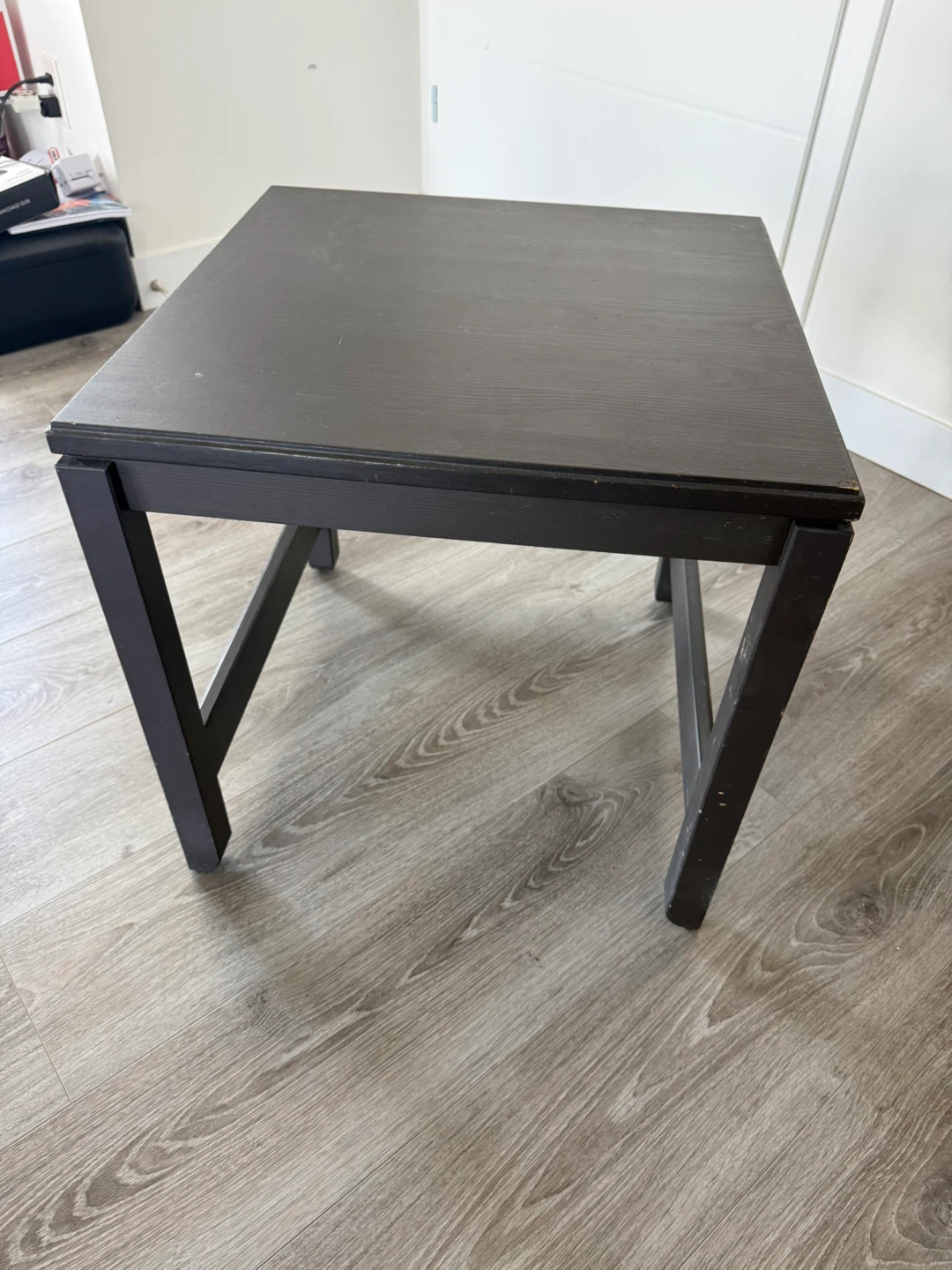 Black Side Table