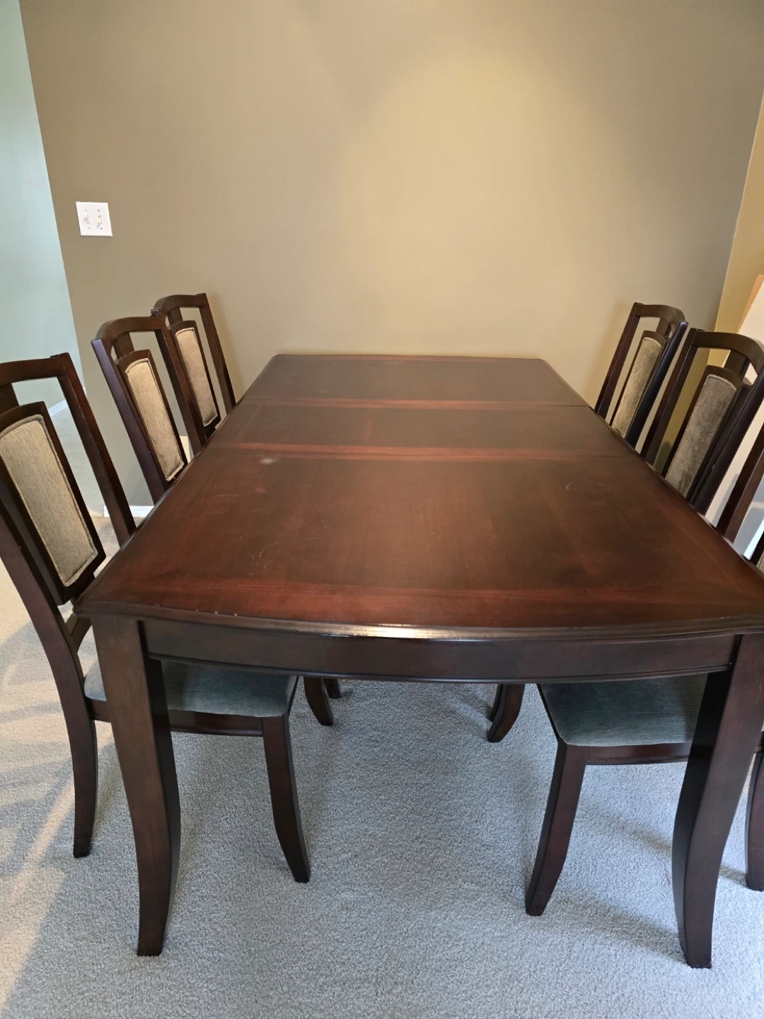 Extendable Dining Table and 6 Chairs - photo 4