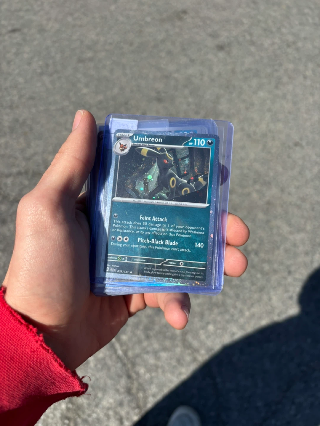 Umbreon coso holo Pokemon card - photo 2
