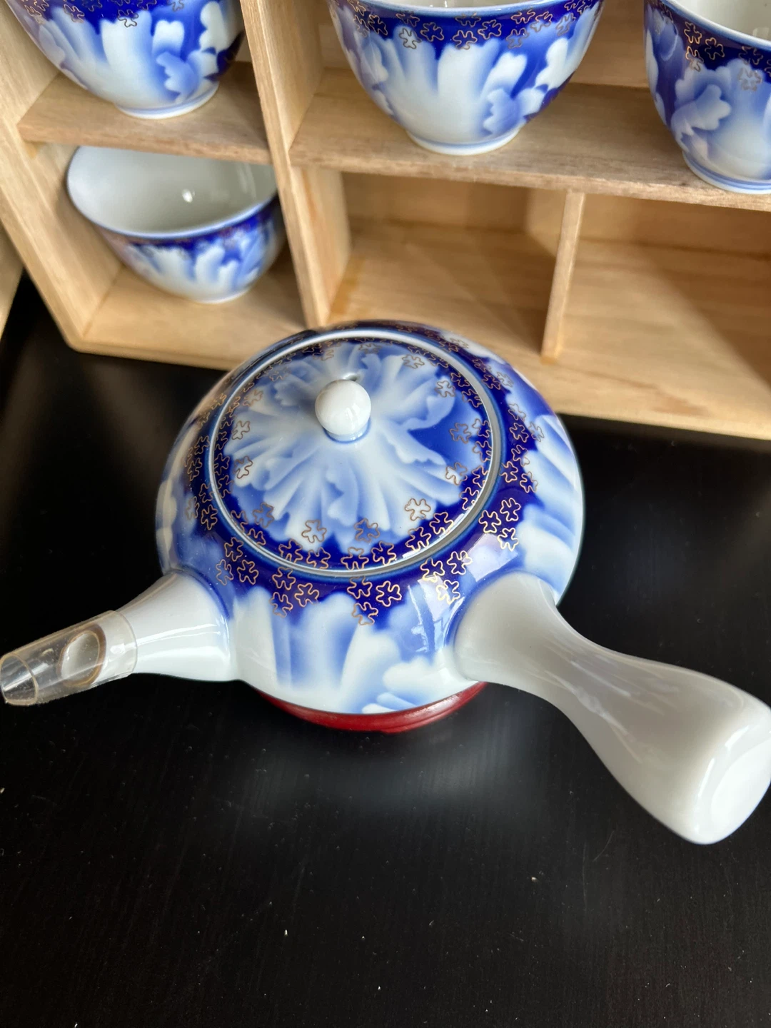 Japanese Tea Set with Teapot and 5 Cups - photo 3