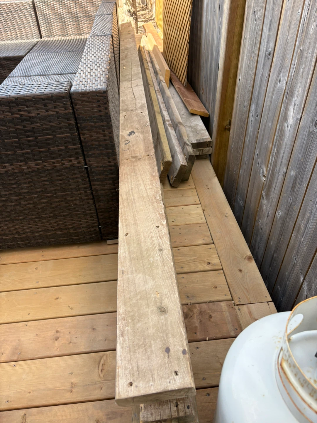 Used Wood Planks for Projects