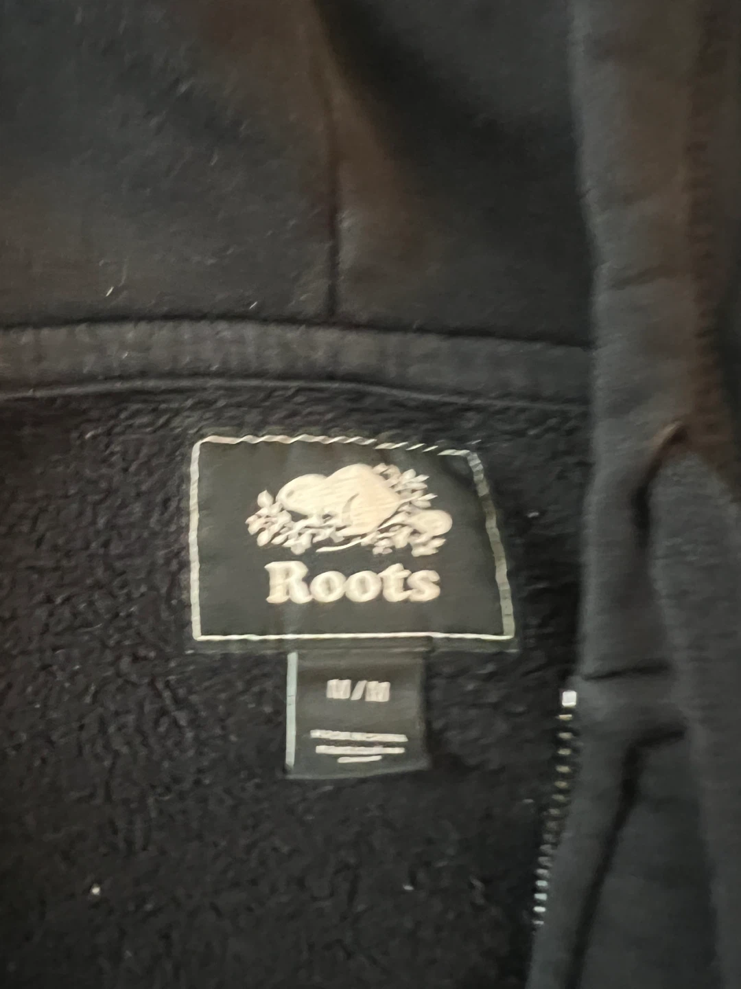 Roots Black Zip-Up Hoodie - photo 4