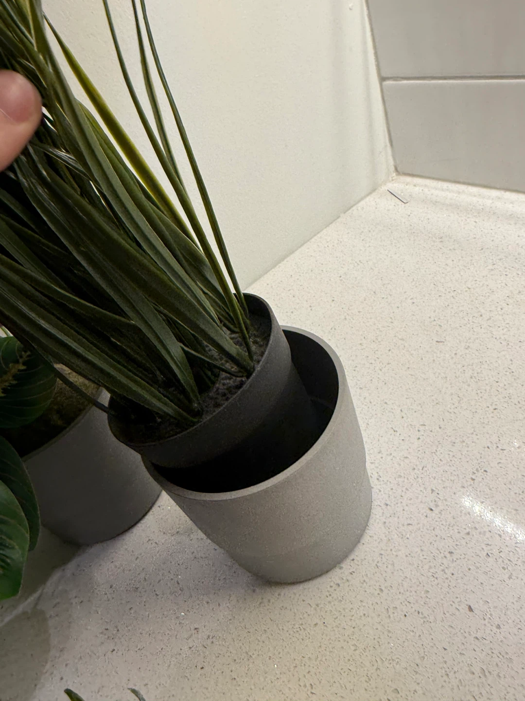Set of 4 Artificial Potted Plants - photo 4