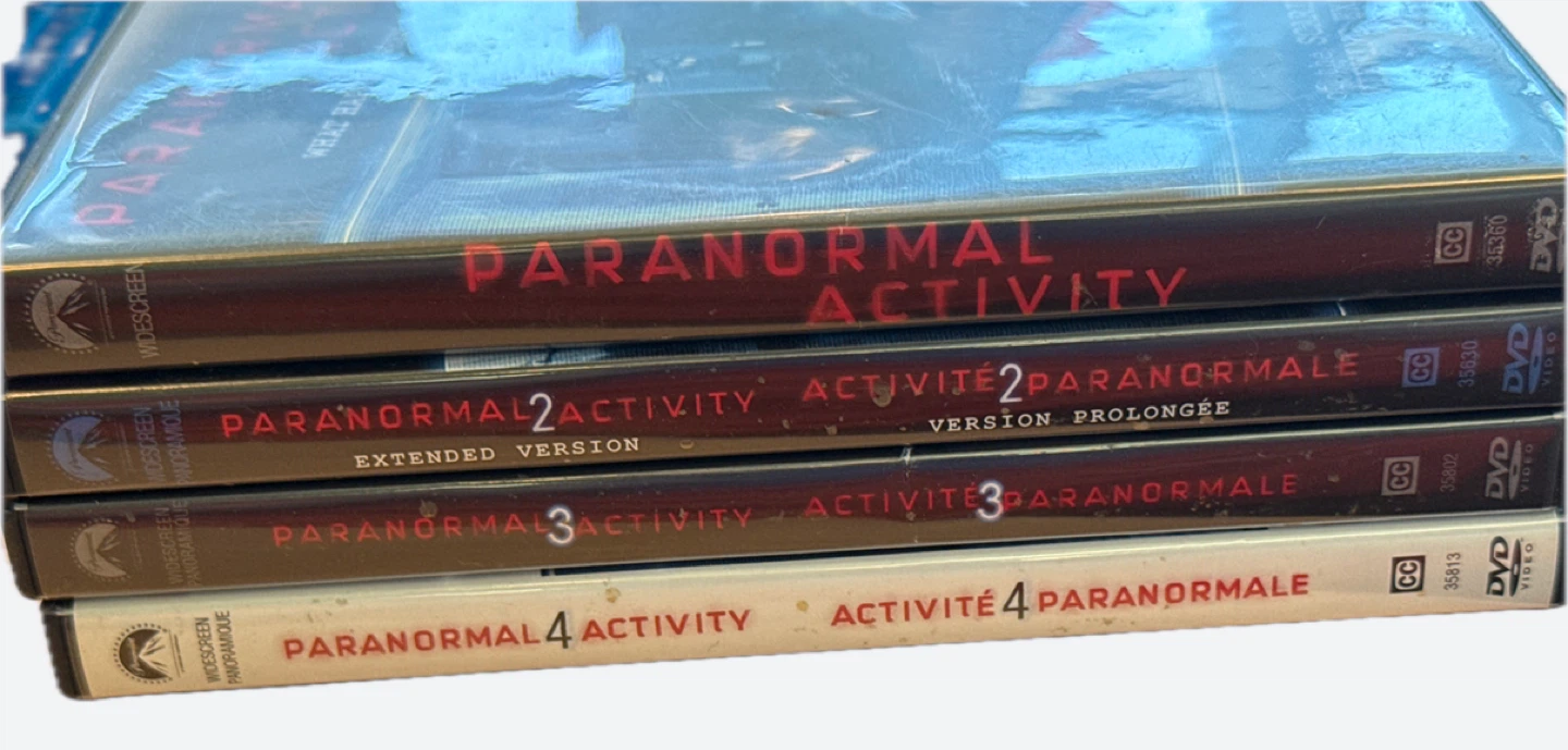 Paranormal Activity DVD Collection