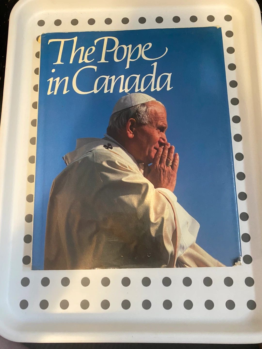The Pope in Canada Commemorative Book